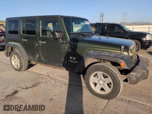 2008 Jeep Wrangler Unlimited X with VIN 1J4GA39108L509275, listed as a Copart auction lot 52386455 with 220,829 mi miles and Salvage Title. Bid and sale history available at carsss.com. Image 4.