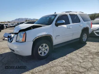 2014 GMC Yukon SLT with VIN 1GKS2CE05ER200523, listed as a Copart auction lot 80029144 with 183,669 mi miles and Salvage Title. Bid and sale history available at carsss.com. Image 1.