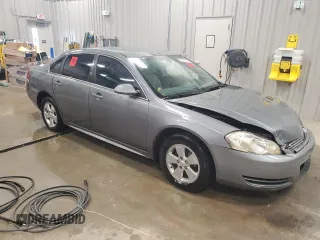 2009 Chevrolet Impala LT with VIN 2G1WT57KX91114992, listed as a Copart auction lot 43617495 with Not Provided miles and Clean Title. Bid and sale history available at DreamBid. Image 4.