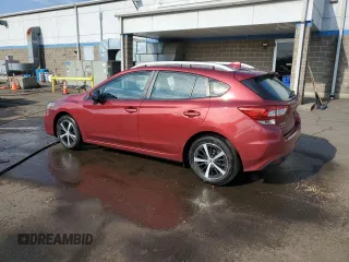 2019 Subaru Impreza Premium with VIN 4S3GTAD66K3754466, listed as a Copart auction lot 53935655 with 38,343 mi miles and Salvage Title. Bid and sale history available at carsss.com. Image 2.