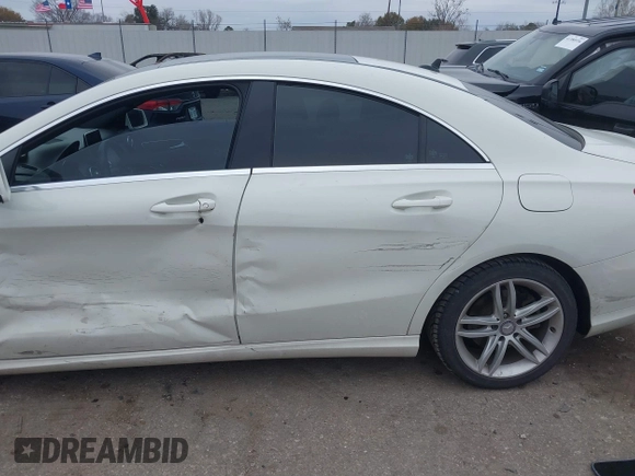 2016 Mercedes-Benz CLA with VIN WDDSJ4EB3GN322304, listed as a IAAI auction lot 41349459 with 159,347 mi miles. Bid and sale history available at carsss.com. Image 6.