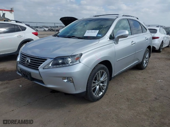 2013 Lexus RX 350 with VIN 2T2ZK1BA8DC122660, listed as a IAAI auction lot 41536185 with 115,346 mi miles. Bid and sale history available at carsss.com. Image 2.