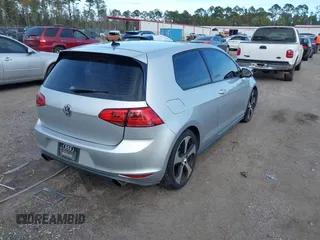 2015 Volkswagen GTI S with VIN 3VWYT7AU9FM092829, listed as a IAAI auction lot 40816559 with 112,176 mi miles and . Bid and sale history available at DreamBid. Image 4.