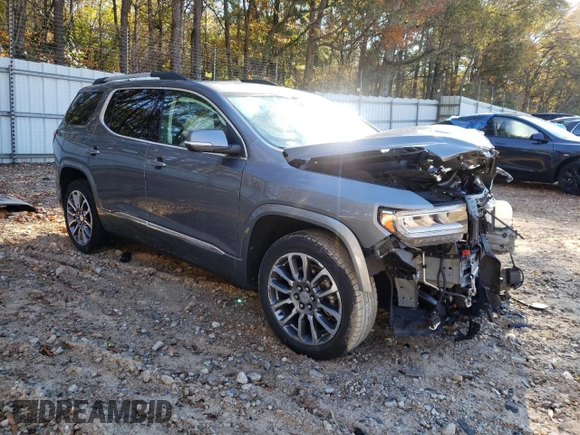2021 GMC Acadia Denali with VIN 1GKKNPLS6MZ205103, listed as a Copart auction lot 82700104 with 39,505 mi miles and Salvage Title. Bid and sale history available at carsss.com. Image 4.