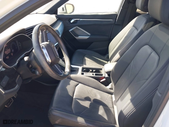 2020 Audi Q3 S line Premium with VIN WA1DECF37L1012192, listed as a IAAI auction lot 41528681 with 24,534 mi miles. Bid and sale history available at carsss.com. Image 5.