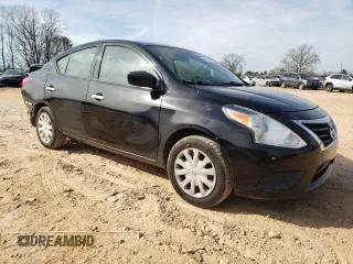 2018 Nissan Versa SV z VIN 3N1CN7AP3JL814489, wystawiony jako Copart lot #49841815 z przebiegiem 180 124 mil mil oraz Szkoda całkowita • Salvage title. Historia ofert i sprzedaży dostępna na DreamBid. Obrazek 4.