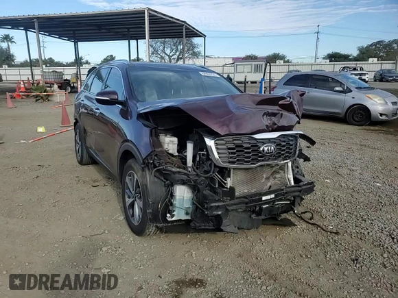 2019 Kia Sorento EX Sport V6 with VIN 5XYPH4A56KG474072, listed as a Copart auction lot 88963735 with 87,758 mi miles and Salvage Title. Bid and sale history available at carsss.com. Image 11.