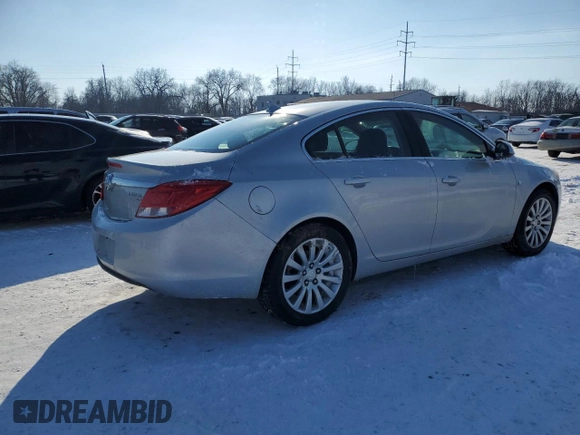 2011 Buick Regal CXL RL1 with VIN 2G4GN5EC0B9184537, listed as a Copart auction lot 87599105 with 88,221 mi miles and Salvage Title. Bid and sale history available at DreamBid. Image 3.