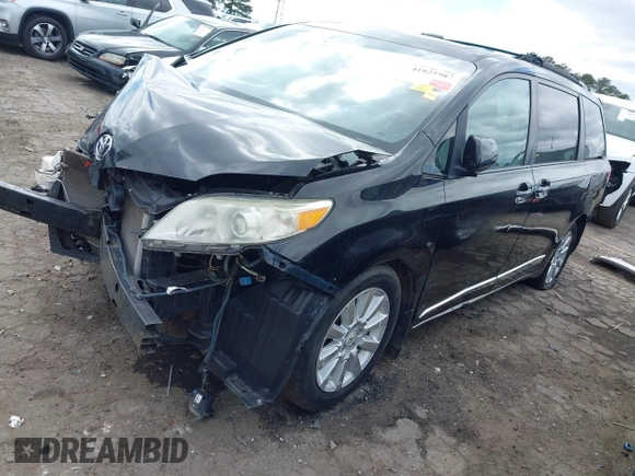2012 Toyota Sienna XLE AAS with VIN 5TDYK3DC3CS200830, listed as a IAAI auction lot 41825987 with 158,672 mi miles and . Bid and sale history available at carsss.com. Image 19.