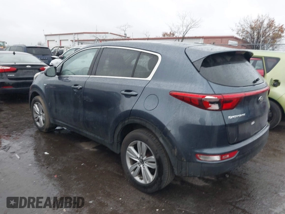 2017 Kia Sportage LX with VIN KNDPMCAC8H7217649, listed as a IAAI auction lot 40843857 with 146,881 mi miles and . Bid and sale history available at carsss.com. Image 3.
