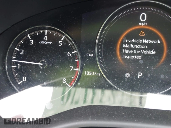 2023 Mazda CX-30 S z VIN 3MVDMBAM6PM572425, wystawiony jako IAAI lot #41833170 z przebiegiem 18 307 mil mil oraz . Historia ofert i sprzedaży dostępna na DreamBid. Obrazek 7.