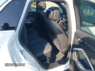 2021 Audi Q3 S line Premium with VIN WA1DECF31M1037901, listed as a IAAI auction lot 42158457 with 25,925 mi miles and . Bid and sale history available at DreamBid. Image 8.