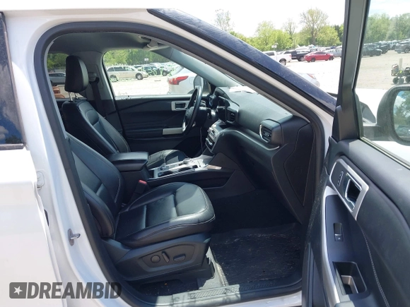 2021 Ford Explorer XLT z VIN 1FMSK8DH5MGA54632, wystawiony jako IAAI lot #42229993 z przebiegiem 34 304 mil mil oraz . Historia ofert i sprzedaży dostępna na DreamBid. Obrazek 5.