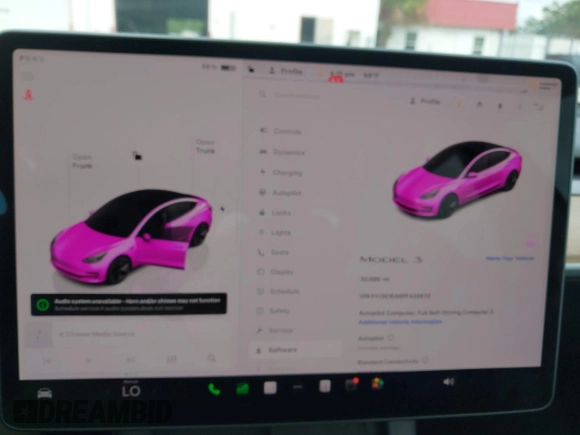 2023 Tesla Model 3 z VIN 5YJ3E1EA6PF435672, wystawiony jako IAAI lot #42375203 z przebiegiem 30 688 mil mil oraz . Historia ofert i sprzedaży dostępna na DreamBid. Obrazek 19.