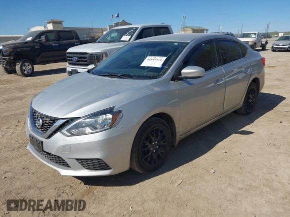 2017 Nissan Sentra S with VIN 3N1AB7AP1HY283984, listed as a IAAI auction lot 41849126 with 124,367 mi miles. Bid and sale history available at carsss.com. Image 2.