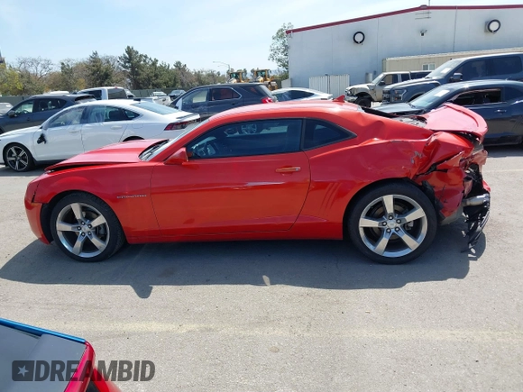 2012 Chevrolet Camaro 2LT with VIN 2G1FC1E35C9115724, listed as a IAAI auction lot 41905944 with 142,474 mi miles and . Bid and sale history available at DreamBid. Image 14.