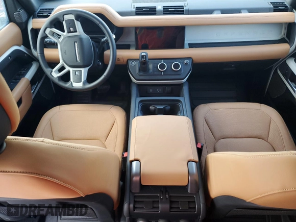 2024 Land Rover Defender S with VIN SALEJ7EX0R2341653, listed as a Copart auction lot 77228254 with Not provided miles and Salvage title. Bid and sale history available at DreamBid. Image 8.