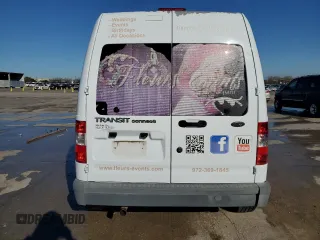 2010 Ford Transit Connect XL with VIN NM0LS7CN7AT007158, listed as a Copart auction lot 86614534 with 138,219 mi miles and Clean title. Bid and sale history available at DreamBid. Image 6.