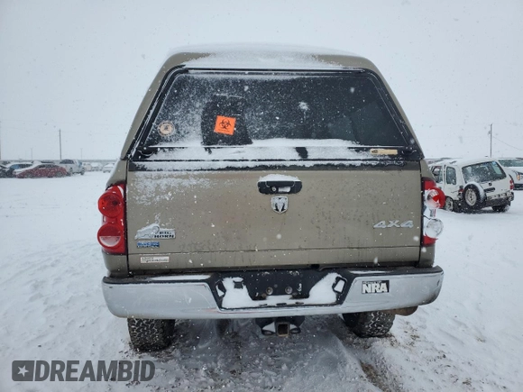 2009 Dodge Ram 2500 SLT with VIN 3D7KS28L59G536339, listed as a Copart auction lot 87849015 with 160,007 mi miles and Salvage Title. Bid and sale history available at carsss.com. Image 6.