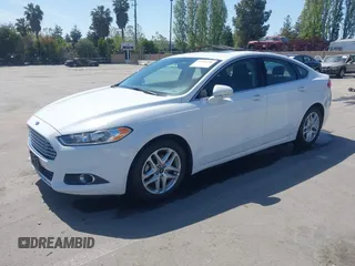 2016 Ford Fusion SE with VIN 3FA6P0HD4GR358862, listed as a IAAI auction lot 42098196 with 126,228 mi miles. Bid and sale history available at carsss.com. Image 2.