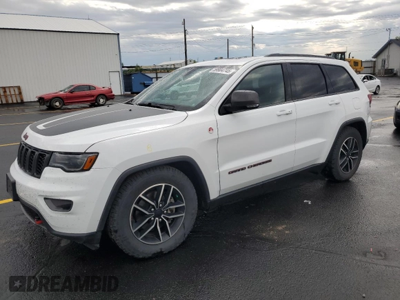 2020 Jeep Grand Cherokee Trailhawk with VIN 1C4RJFLG6LC357427, listed as a Copart auction lot 59904745 with 84,263 mi miles and Salvage title. Bid and sale history available at DreamBid. Image 1.