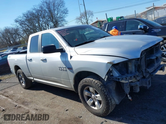 2018 Ram 1500 Big Horn with VIN 1C6RR7GT6JS106424, listed as a IAAI auction lot 41459931 with 145,284 mi miles and . Bid and sale history available at DreamBid. Image 13.