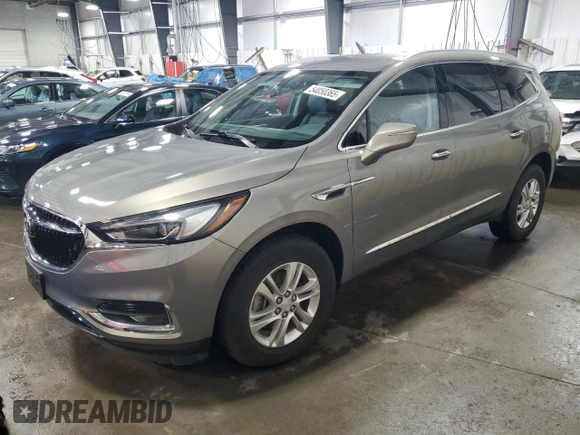 2019 Buick Enclave Essence with VIN 5GAEVAKW6KJ161465, listed as a Copart auction lot 54050365 with 143,698 mi miles and Salvage Title. Bid and sale history available at DreamBid. Image 1.