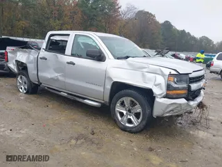 2018 Chevrolet Silverado 1500 Custom with VIN 3GCUKPEC6JG158864, listed as a IAAI auction lot 40902459 with 154,701 mi miles. Bid and sale history available at carsss.com. Image 1.