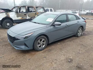 2022 Hyundai Elantra SE with VIN KMHLL4AG3NU351004, listed as a IAAI auction lot 41480234 with 48,485 mi miles. Bid and sale history available at carsss.com. Image 18.