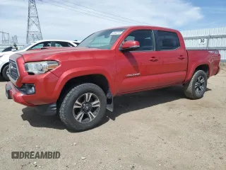 2018 Toyota Tacoma SR with VIN 5TFCZ5AN8JX134841, listed as a Copart auction lot 52442715 with 159,858 mi miles and Salvage Title. Bid and sale history available at carsss.com. Image 1.