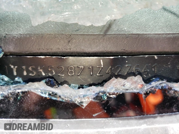 2001 Chevrolet Prizm with VIN 1Y1SK52871Z427641, listed as a Copart auction lot 55704775 with Not provided miles and Salvage title. Bid and sale history available at DreamBid. Image 12.