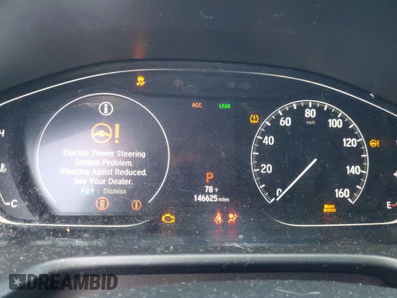 2018 Honda Accord Touring with VIN 1HGCV1F9XJA018710, listed as a Copart auction lot 56143685 with 146,625 mi miles and Salvage title. Bid and sale history available at DreamBid. Image 9.