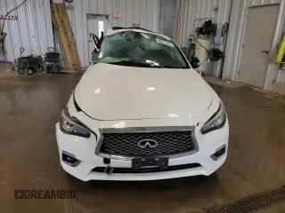 2018 Infiniti Q50 Luxe with VIN JN1EV7AR6JM443179, listed as a Copart auction lot 42911915 with Not Provided miles and Non Repairable. Bid and sale history available at carsss.com. Image 5.