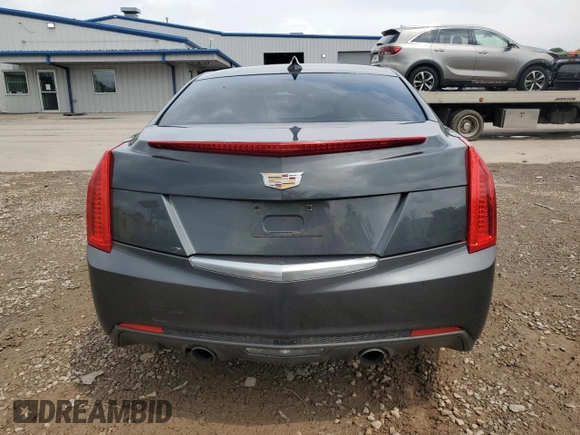2015 Cadillac ATS Standard AWD with VIN 1G6AG5RX1F0141720, listed as a Copart auction lot 61797225 with 127,134 mi miles and Salvage title. Bid and sale history available at DreamBid. Image 6.