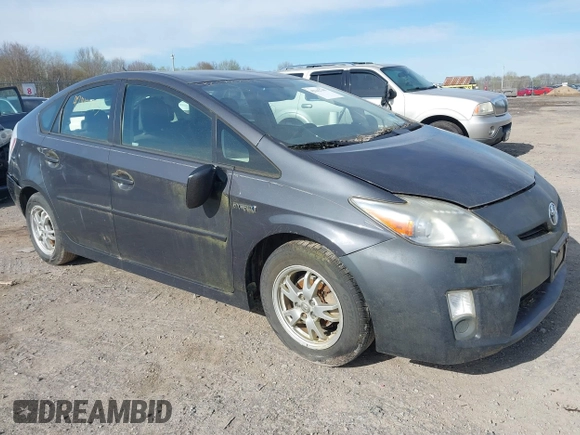 2010 Toyota Prius II with VIN JTDKN3DU4A5020426, listed as a IAAI auction lot 42142743 with 246,372 mi miles. Bid and sale history available at carsss.com. Image 1.