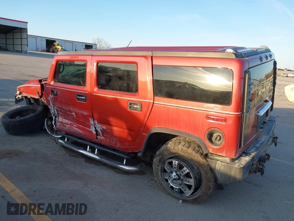 2003 Hummer H2 with VIN 5GRGN23U43H101959, listed as a IAAI auction lot 41771430 with 162,272 mi miles. Bid and sale history available at carsss.com. Image 3.
