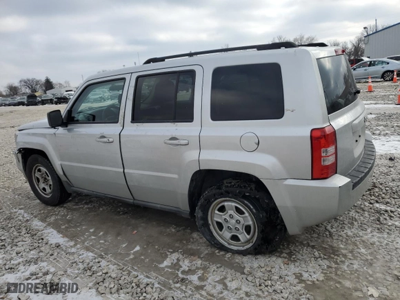 2010 Jeep Patriot Sport with VIN 1J4NT2GA8AD593957, listed as a Copart auction lot 89382615 with 145,185 mi miles and Salvage Title. Bid and sale history available at carsss.com. Image 2.