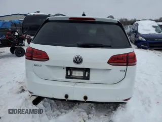 2015 Volkswagen Golf SportWagen TDI S with VIN 3VWCA7AU5FM517074, listed as a Copart auction lot 87799265 with 124,259 mi miles and Salvage Title. Bid and sale history available at carsss.com. Image 6.