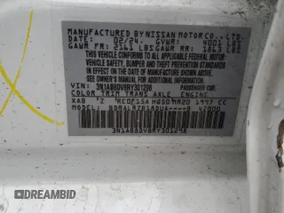 2024 Nissan Sentra SR with VIN 3N1AB8DV8RY301298, listed as a Copart auction lot 51853825 with Not provided miles and Salvage title. Bid and sale history available at DreamBid. Image 12.