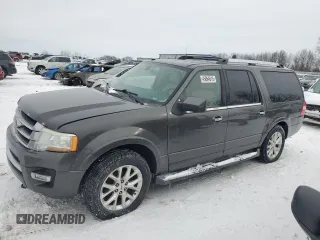 2016 Ford Expedition EL Limited with VIN 1FMJK2AT1GEF12071, listed as a Copart auction lot 45064515 with 292,506 mi miles and Clean Title. Bid and sale history available at carsss.com. Image 1.