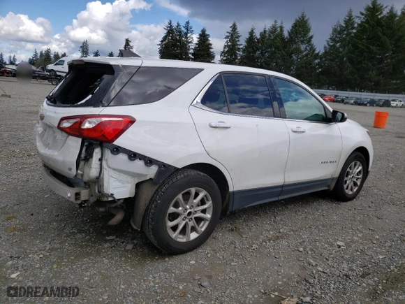 2018 Chevrolet Equinox LT with VIN 3GNAXJEV8JS562322, listed as a Copart auction lot 49013295 with 90,646 mi miles and Salvage Title. Bid and sale history available at carsss.com. Image 3.