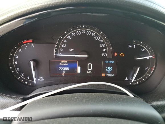 2017 Cadillac XTS Luxury with VIN 2G61M5S30H9106711, listed as a Copart auction lot 51704225 with 72,386 mi miles and Non Repairable. Bid and sale history available at carsss.com. Image 9.