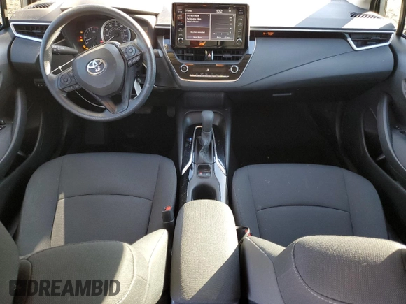 2020 Toyota Corolla LE with VIN 5YFEPRAE3LP134088, listed as a Copart auction lot 42796305 with 33,634 mi miles and Salvage Title. Bid and sale history available at carsss.com. Image 8.