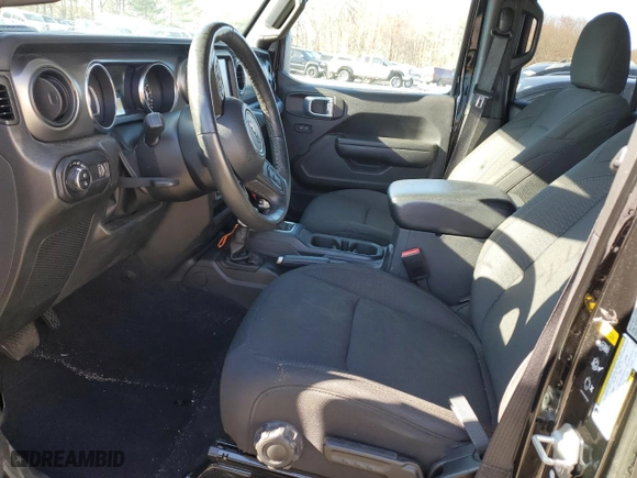 2023 Jeep Gladiator Freedom with VIN 1C6HJTAG7PL500766, listed as a Copart auction lot 47034615 with 47,183 mi miles and Salvage Title. Bid and sale history available at carsss.com. Image 7.