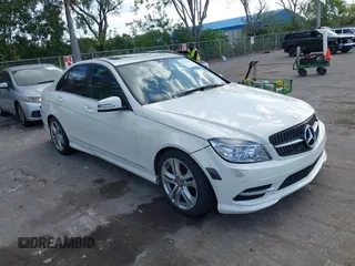 2011 Mercedes-Benz C 300 Sport with VIN WDDGF5EB0BA483531, listed as a IAAI auction lot 42152827 with 133,421 mi miles and . Bid and sale history available at DreamBid. Image 1.