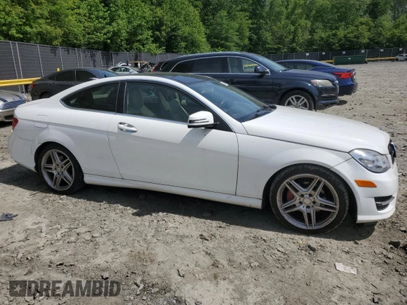 2013 Mercedes-Benz C 250 with VIN WDDGJ4HB7DF980649, listed as a Copart auction lot 57817425 with 109,210 mi miles and Salvage title. Bid and sale history available at DreamBid. Image 4.