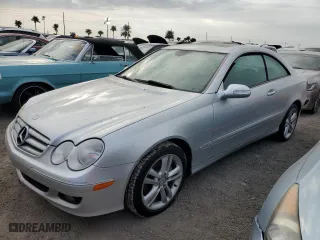 2007 Mercedes-Benz CLK-Class 3.5L with VIN WDBTJ56H17F212593, listed as a Copart auction lot 74792414 with 0 mi miles and Salvage Title. Bid and sale history available at carsss.com. Image 1.