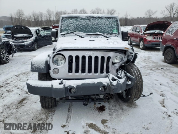 2018 Jeep Wrangler JK Unlimited Sport S with VIN 1C4BJWDG5JL891208, listed as a Copart auction lot 86626294 with 52,390 mi miles and Salvage Title. Bid and sale history available at carsss.com. Image 5.