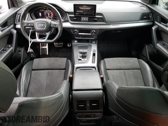 2020 Audi SQ5 Premium Plus with VIN WA1B4AFY6L2069701, listed as a Copart auction lot 71760623 with 56,037 mi miles and . Bid and sale history available at DreamBid. Image 8.