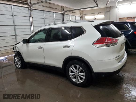 2015 Nissan Rogue SL with VIN 5N1AT2MT5FC824526, listed as a Copart auction lot 49399555 with 199,701 mi miles and Salvage Title. Bid and sale history available at carsss.com. Image 2.